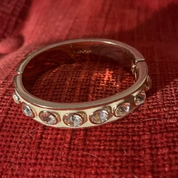 Givenchy Pink and Gold Crystal Bracelet - Picture 5 of 8